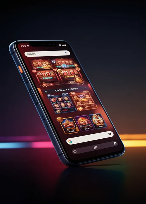 Das einladende Interface von nv1 Casino mit einem Willkommensbonus-Banner und einer Auswahl beliebter Spielautomaten für ein spannendes Spielerlebnis.